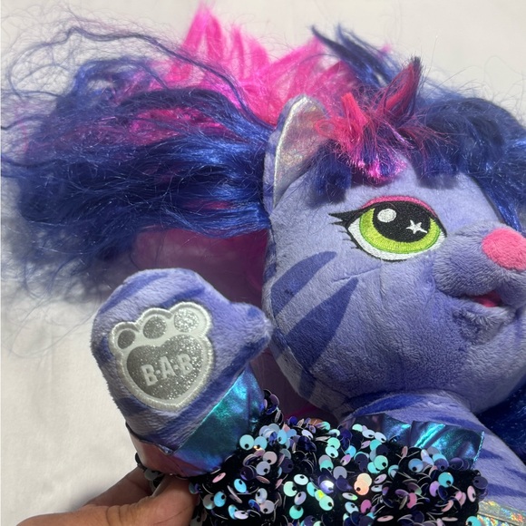 SINGING BUILD-A-BEAR HONEY GIRLS TEEGAN TIGER CAT PLUSH W/OUTFIT. SONG “LOUDER” - Picture 4 of 6